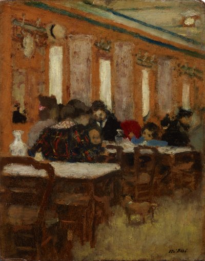 リトルレストラン 作： Edouard Vuillard